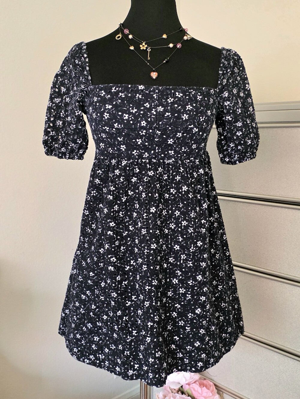 🍒ANTHROPOLOGIE🍒 BABYDOLL MINI DRESS